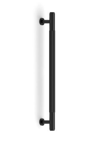 Soho - 225mm Matte Black Handle (Premium Solid Brass Construction) — detail 2