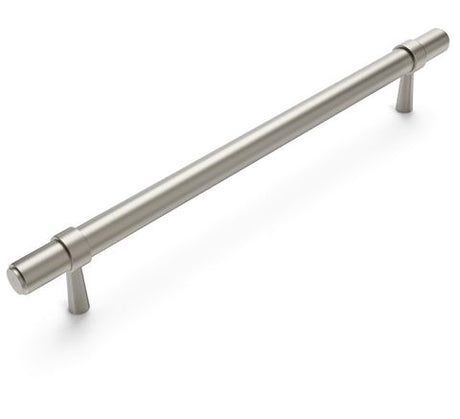 Astor - 240mm  Brushed Nickel Handle (Premium Solid Brass Construction)