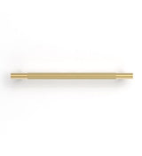 Nord - 235mm Brushed Brass Handle (Premium Solid Brass Construction) — detail 3