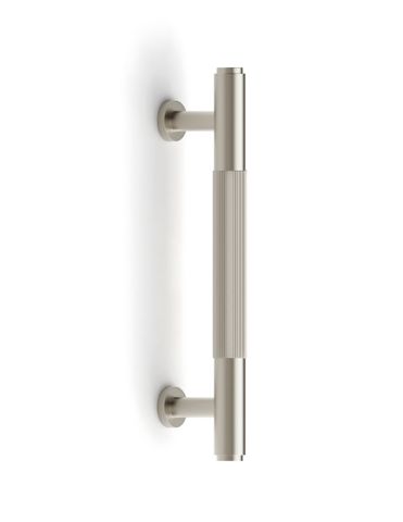 Soho - 132mm  Brushed Nickel Handle (Premium Solid Brass Construction) — detail 2