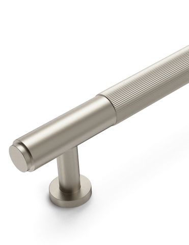 Soho - 132mm  Brushed Nickel Handle (Premium Solid Brass Construction) — detail 4