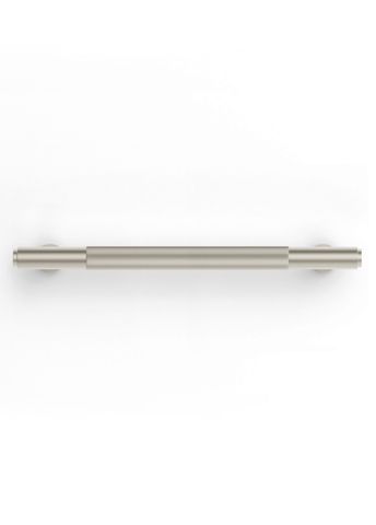 Soho - 165mm  Brushed Nickel Handle (Premium Solid Brass Construction) — detail 3