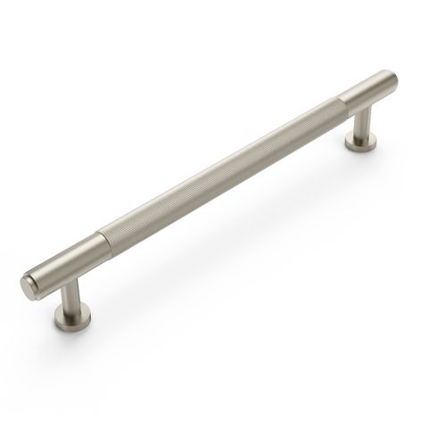 Soho - 225mm  Brushed Nickel Handle (Premium Solid Brass Construction)
