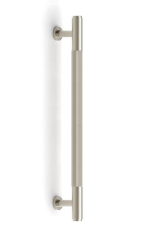 Soho - 225mm  Brushed Nickel Handle (Premium Solid Brass Construction) — detail 2