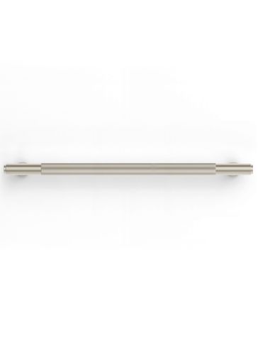 Soho - 225mm  Brushed Nickel Handle (Premium Solid Brass Construction) — detail 3