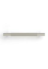 Nord - 165mm  Brushed Nickel Handle (Premium Solid Brass Construction) — detail 4