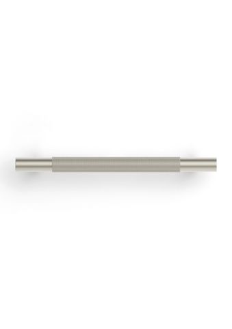 Nord - 165mm  Brushed Nickel Handle (Premium Solid Brass Construction) — detail 4