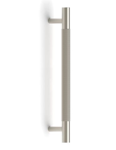 Nord - 200mm  Brushed Nickel Handle (Premium Solid Brass Construction) — detail 2