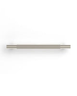 Nord - 200mm  Brushed Nickel Handle (Premium Solid Brass Construction) — detail 3
