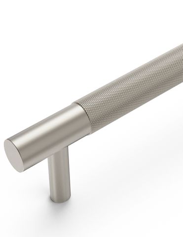 Nord - 235mm  Brushed Nickel Handle (Premium Solid Brass Construction) — detail 4
