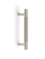 Nord - 130mm  Brushed Nickel Handle (Premium Solid Brass Construction) — detail 2
