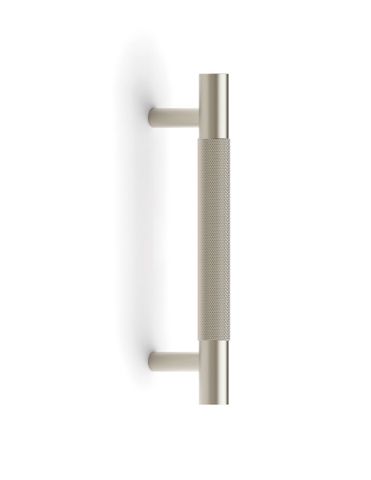 Nord - 130mm  Brushed Nickel Handle (Premium Solid Brass Construction) — detail 2