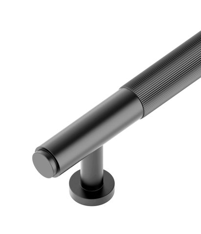 Soho - 225mm Gun Metal Handle (Premium Solid Brass Construction) — detail 3