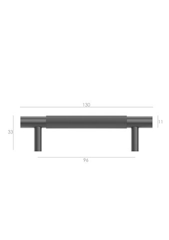 Nord - 130mm Gun Metal Handle (Premium Solid Brass Construction) — detail 4