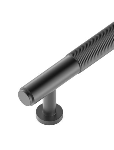 Soho - 132mm Gun Metal Handle (Premium Solid Brass Construction) — detail 4