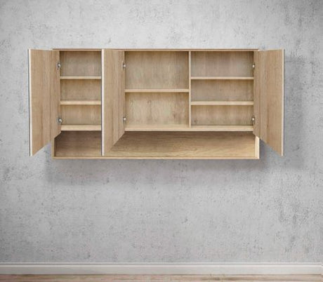 Byron 1500x800 Natural Oak Shaving Cabinet — detail 2
