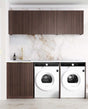 Laundry Kit 1960A Havana Sable Walnut with Pure White Top