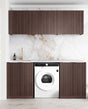 Laundry Kit 1960B Havana Sable Walnut with Cloudy Carrara Top