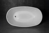 Vinny 1300x700x580 Gloss White Bathtub OF — detail 2