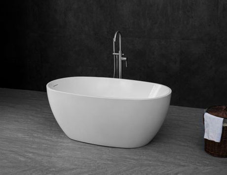 Vinny 1300x700x580 Gloss White Bathtub OF — detail 3