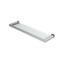 Oskar Chrome Metal & Glass Shelf