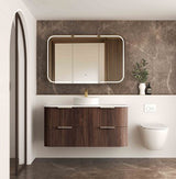 Havana 1200mm Sable Walnut Fluted Cabinet — detail 2