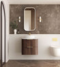Havana 600mm Sable Walnut Fluted Cabinet