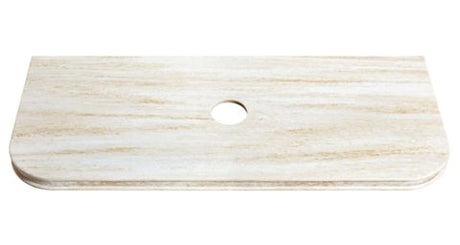 Havana 1200mm Sable Walnut Fluted Wall Hung Curve Vanity with Sand Dune Top — detail 2