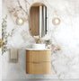 Havana 600mm Woodland Oak Fluted Cabinet