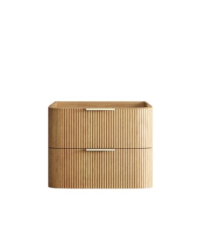 Havana 750mm Woodland Oak Fluted Cabinet — detail 6