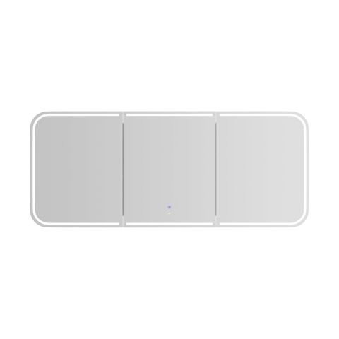 LED Newport 1800(W)x750(H) Black Oak Shaving Cabinet - Premium Edition — detail 5