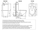Feanza Bidet Spa Toilet Set — detail 3