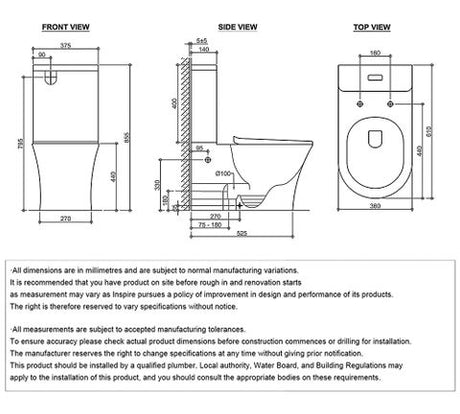 Zenitti Bidet Spa Toilet Set — detail 3