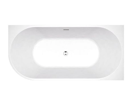 Right Corner 1700X800X600 Gloss White Bathtub OF — detail 2