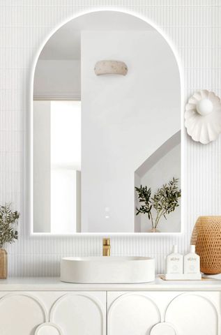 LED Archie 1200(H)x800(W) Frameless Tuffi Mirror