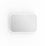 LED Newport 900(H)x600(W) Frameless Back Lit Tuffi Mirror - Install Horizontal or Vertical — detail 6