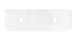 Havana 1500x500x20 Solid Surface Cloudy Carrara Top