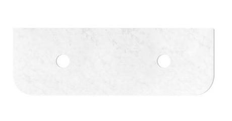Havana 1500x500x20 Solid Surface Cloudy Carrara Top
