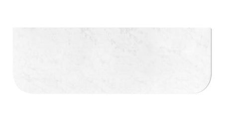 Havana 1500x500x20 Solid Surface Cloudy Carrara Top No Hole