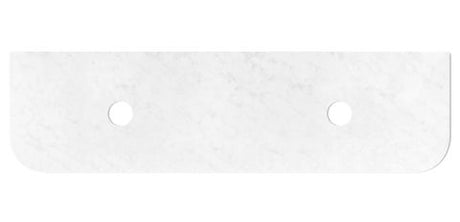 Havana 1800x500x20 Solid Surface Cloudy Carrara Top