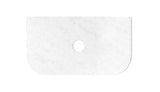 Havana 900x500x20 Solid Surface Cloudy Carrara Top
