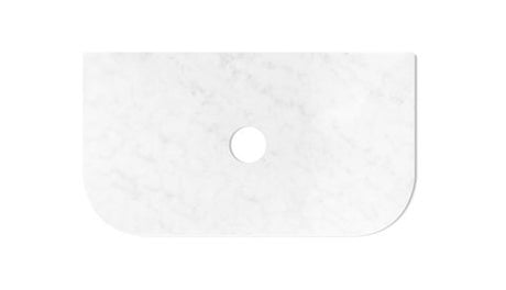 Havana 900x500x20 Solid Surface Cloudy Carrara Top