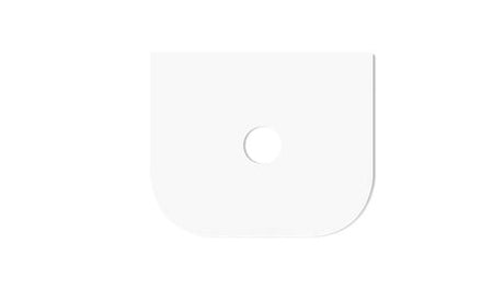 Havana 600x500x20 Pure White Top