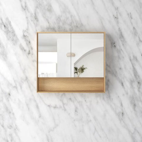 Byron 900x800 Woodland Oak Shaving Cabinet
