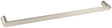 Vetto 750mm Brushed Nickel Single Towel Rail