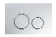 Inspire Dual Flush Plate Round Chrome