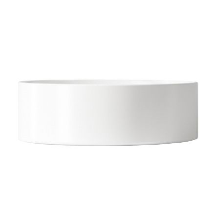 Artis 88 360x360x120 Matte White With Straight Edge Basin — detail 2