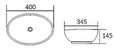 Artis Oval 400x345x145 Basin — detail 3