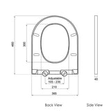 Soft Close STD Seat Cover For A/V/Z/F/C — detail 2