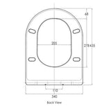 Soft Close Seat Cover For Deluso D Shape — detail 2